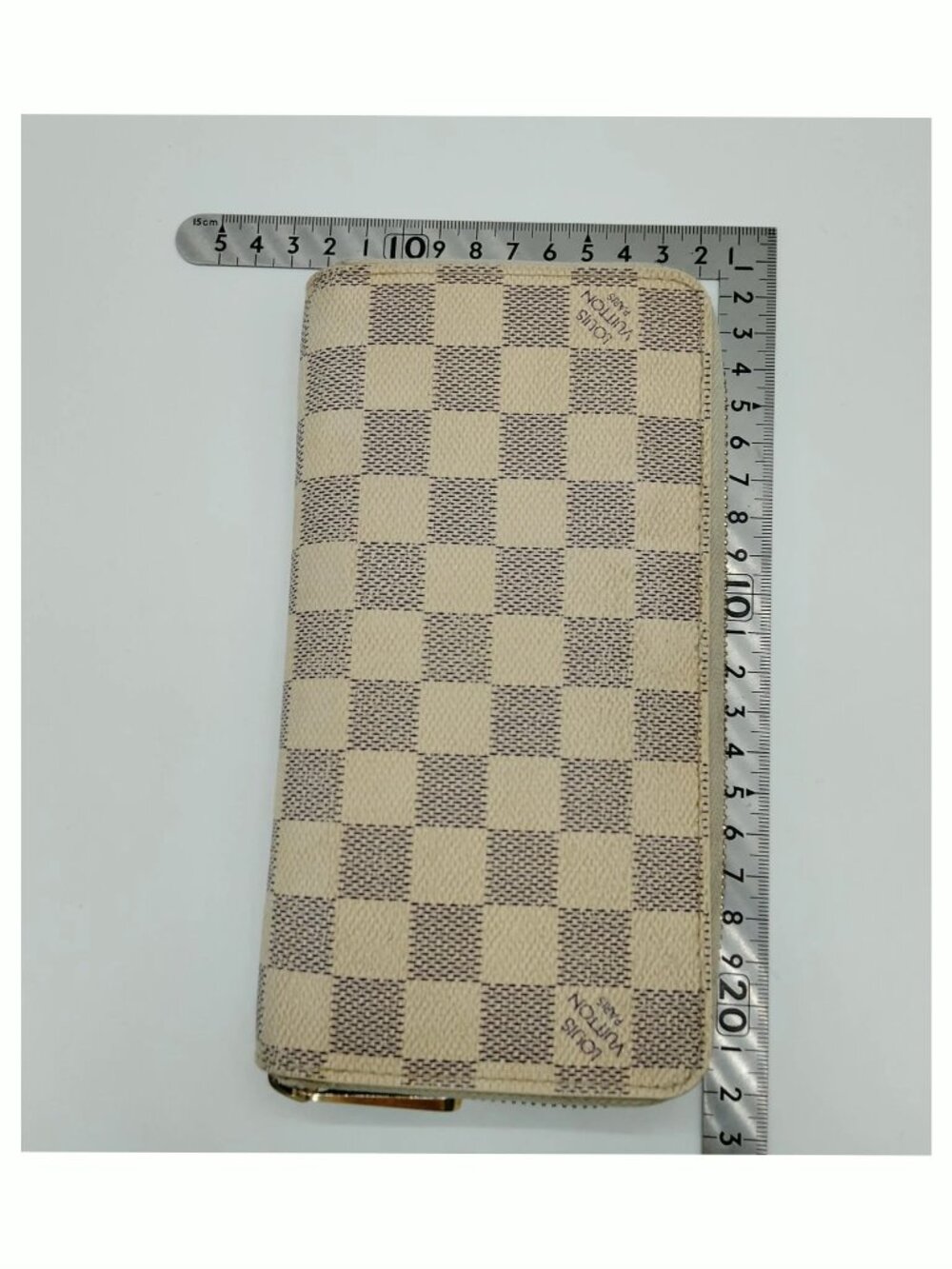 Authentic Louis Vuitton Damier Azur Zippy Wallet - Picture 4 of 9